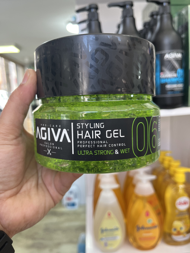 ژل مو حرفهای آگیوا (Agiva) مدل 06 - اثر خیس و تثبیت فوقالعاده -700میلیلیتر