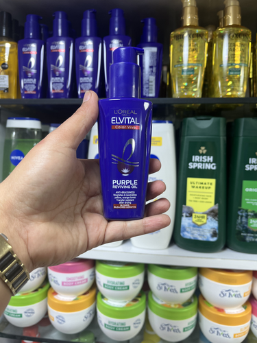 روغن موی بنفش ضد زردی و احیا کننده لورآل (LOral) مدل Color Vive - 100 میلی لیتر