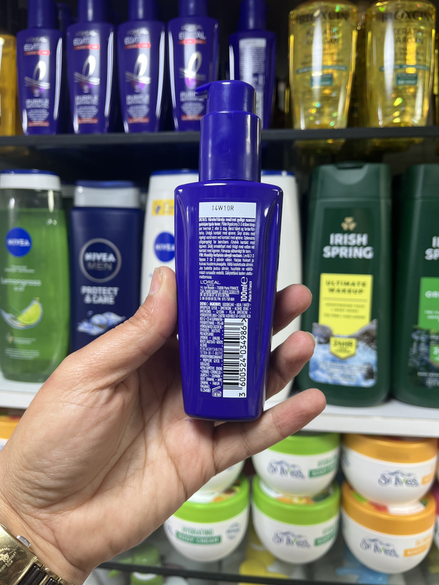 روغن موی بنفش ضد زردی و احیا کننده لورآل (LOral) مدل Color Vive - 100 میلی لیتر
