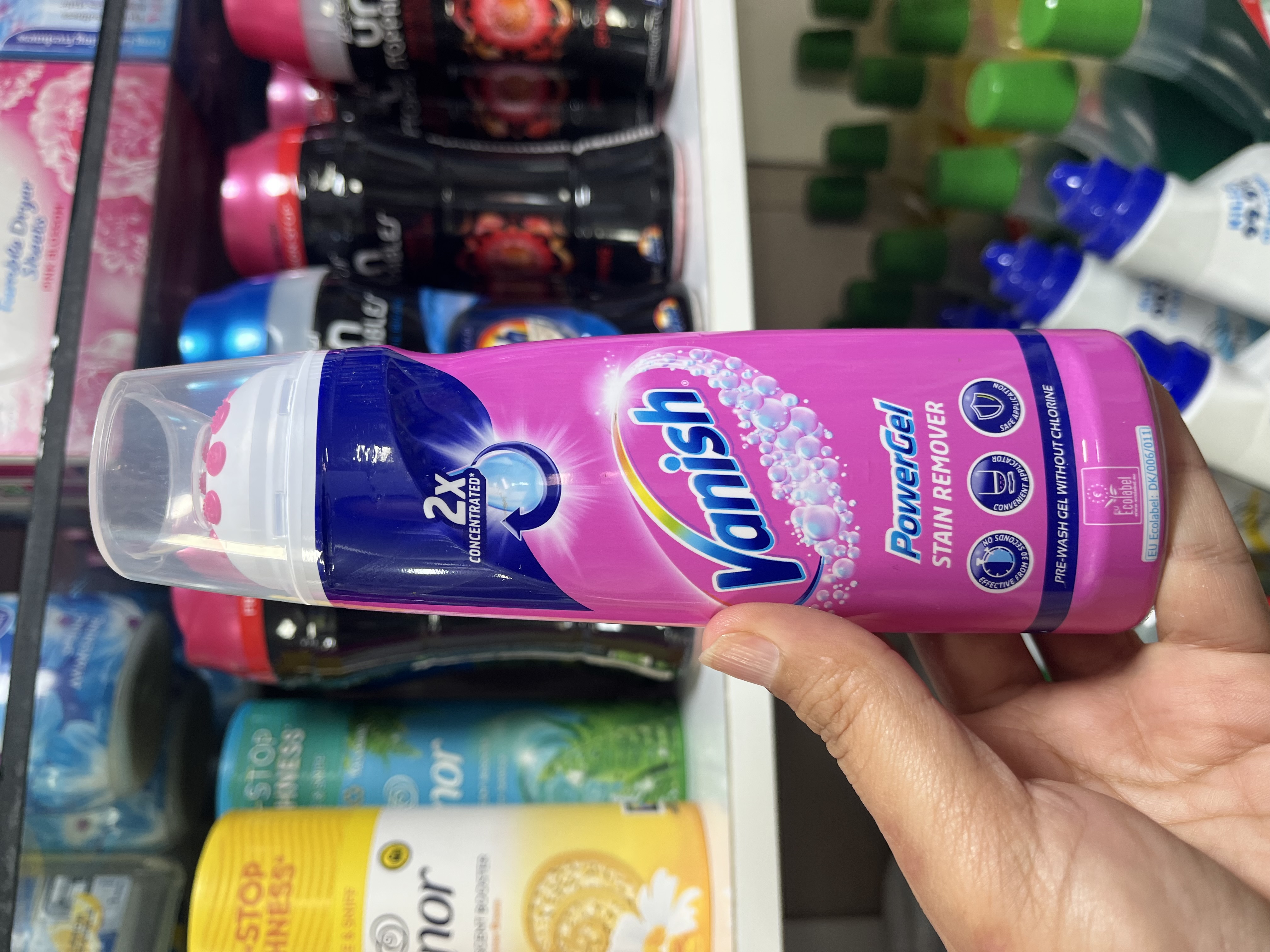 ژل لکه‌بر فوری ونیش (Vanish) مدل PowerGel حجم ۲۰۰ میلی‌لیتر