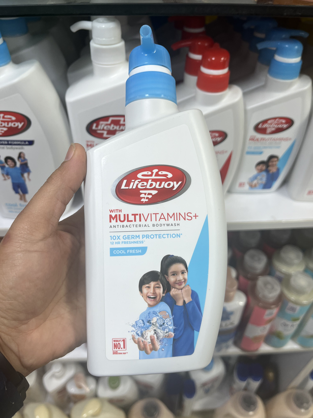 شامپو بدن آنتیباکتریال لایفبوی (Lifebuoy) مدل Cool Fresh – حجم ۵۰۰ میلیلیتر