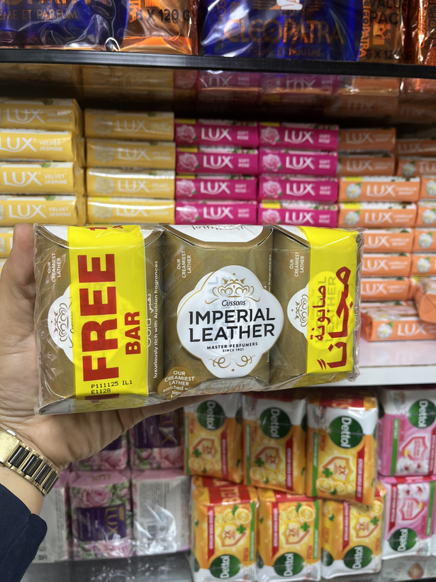 صابون مجلل و کلاسیک امپریال لدر (Imperial Leather) مدل Arabian Fragrances - وزن 120 گرم