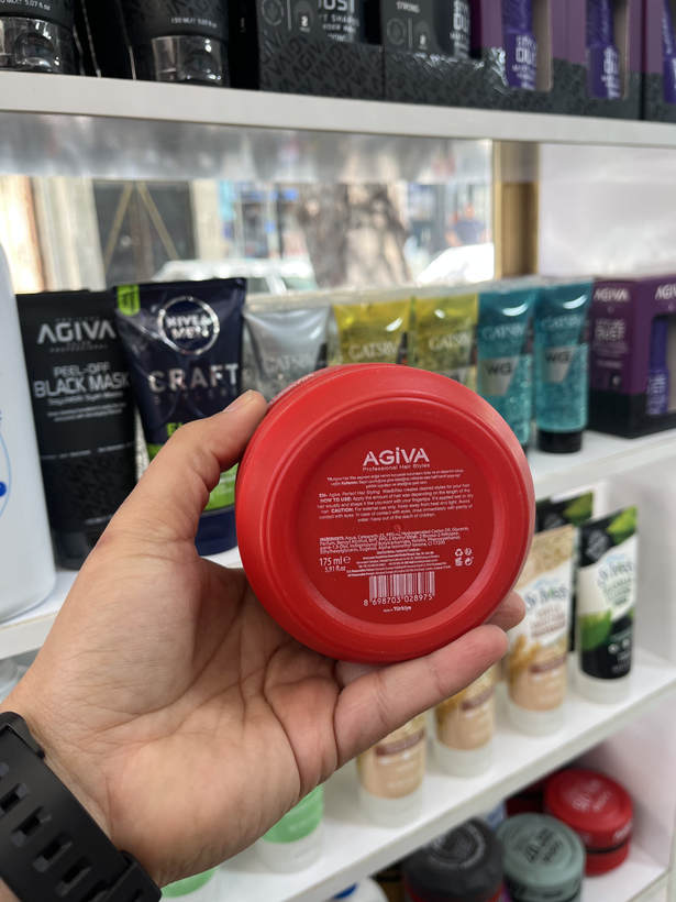 واکس مو حرفهای آگیوا (Agiva) مدل 05 حاوی کراتین - 175 میلی لیتر