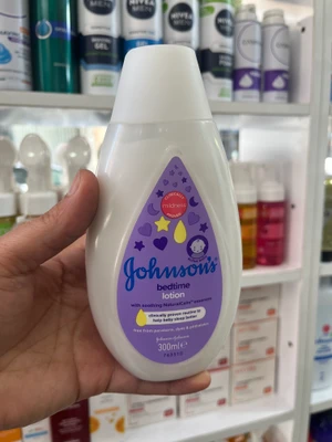 لوسیون بدن کودک جانسون (Johnson's) مدل بنفش (Active Baby) - آرام‌بخش و بهبود دهنده خواب - حجم ۳۰۰ میلی‌لیتر