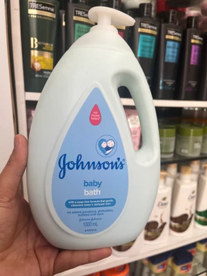 شامپو بدن بچه جانسون (Johnson's) مدل Baby Bath حجم ۱۰۰۰ میلی‌لیتر