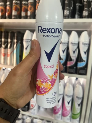 اسپری Rexona مدل اعتماد به نفس تازه رایحه گرمسیری اصل - حجم200 میل