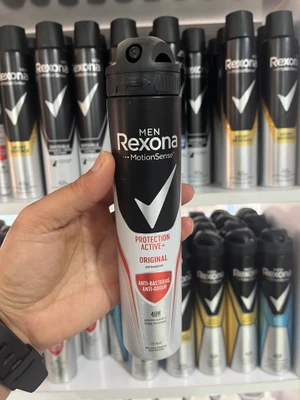 اسپری ضدتعریق و دئودورانت مردانه Rexona مدل محافظت فعال اورجینال  - حجم 200 میلی‌لیتر