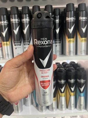 اسپری ضدتعریق و دئودورانت مردانه Rexona مدل محافظت فعال اورجینال - حجم 200 میلیلیتر