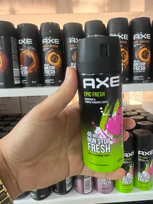اسپری دئودورانت مردانه آکس (Axe) مدل اپیک فرش (Epic Fresh) - رایحه گریپ‌فروت و آناناس استوایی