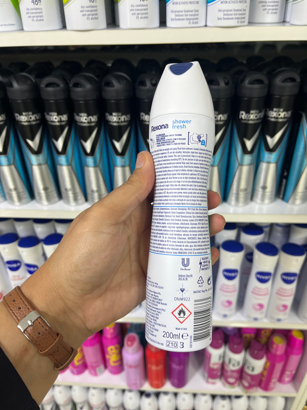اسپری رکسونا Rexona مدل Shawer fresh اصل - حجم200 میل